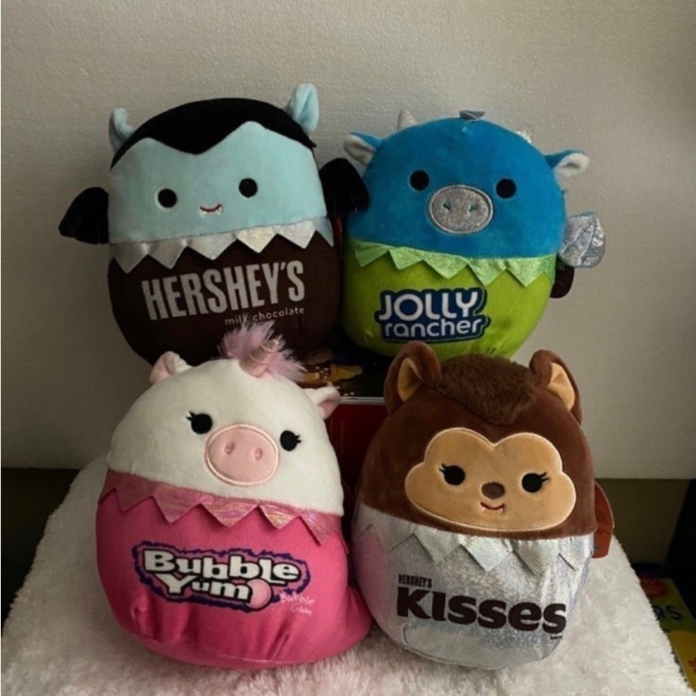 7.5” Halloween Candy Squishmallow Bundle